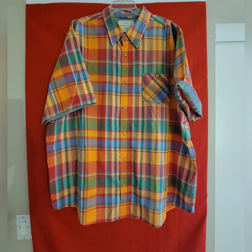 ORIGINAL Weatherproof VINTAGE Since 1948, Men's Short Sleeve Size; XXL